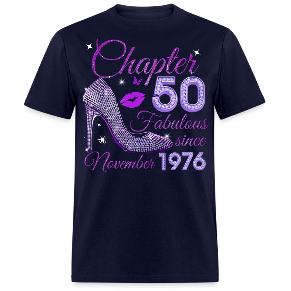 CHAPTER 50 FABULOUS SINCE NOVEMBER 1976 UNISEX SHIRT