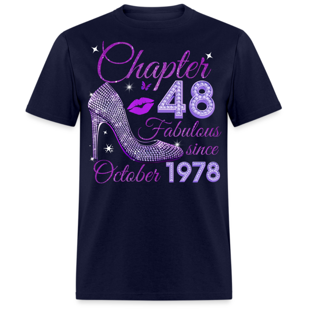 CHAPTER 48 FABULOUS SINCE OCTOBER 1978 UNISEX SHIRT