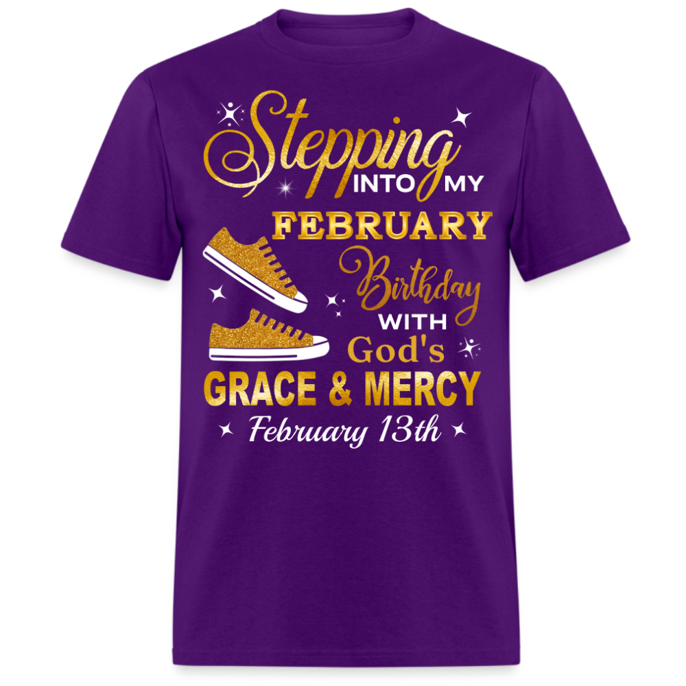 13TH FEBRUARY GOD'S GRACE UNISEX SHIRT