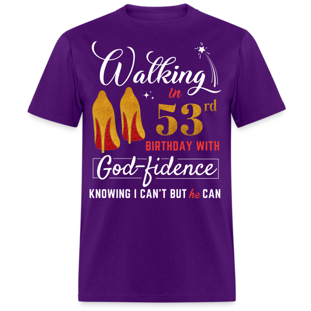 WALKING 53 GODFIDENCE UNISEX SHIRT