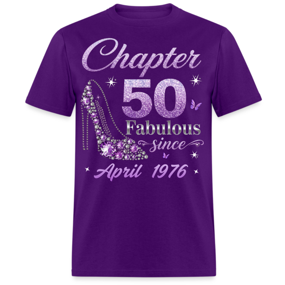 CHAPTER 50 FAB SINCE APRIL 1976 UNISEX SHIRT