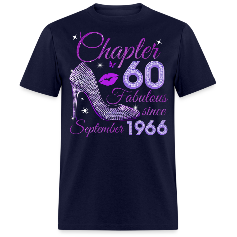CHAPTER 60 FABULOUS SINCE SEPTEMBER 1966 UNISEX SHIRT