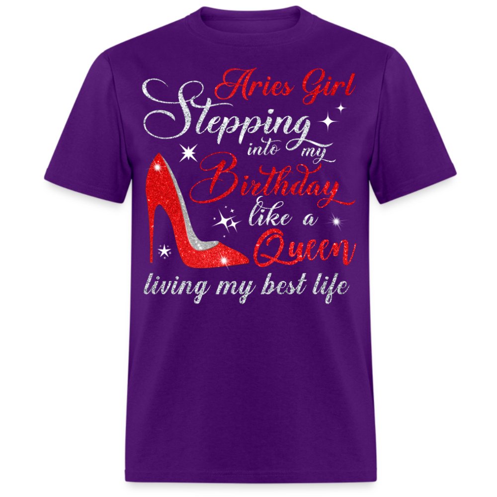 ARIES BIRTHDAY GIRL UNISEX SHIRT