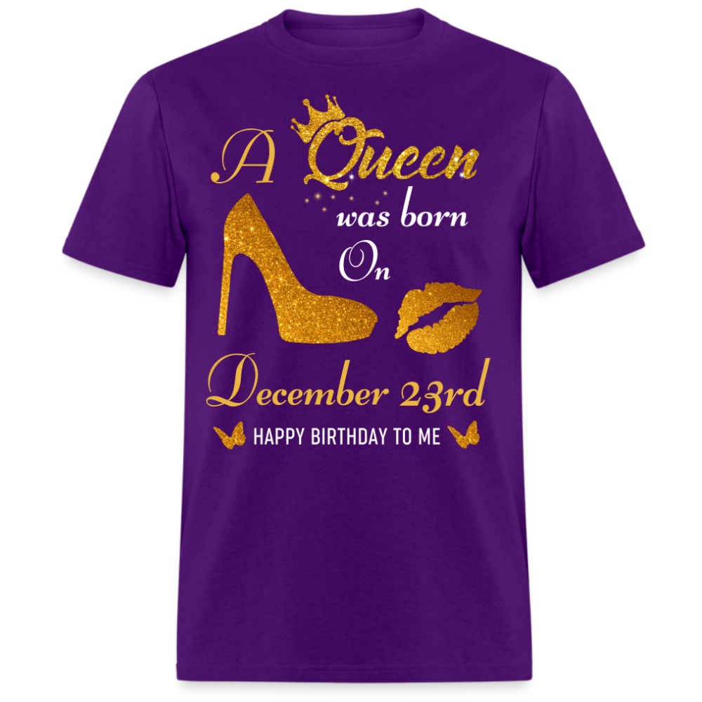QUEEN 23RD DECEMBER UNISEX SHIRT