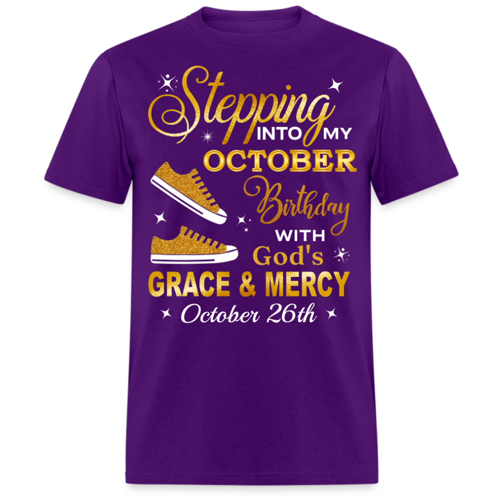 26TH OCTOBER GOD'S GRACE UNISEX SHIRT