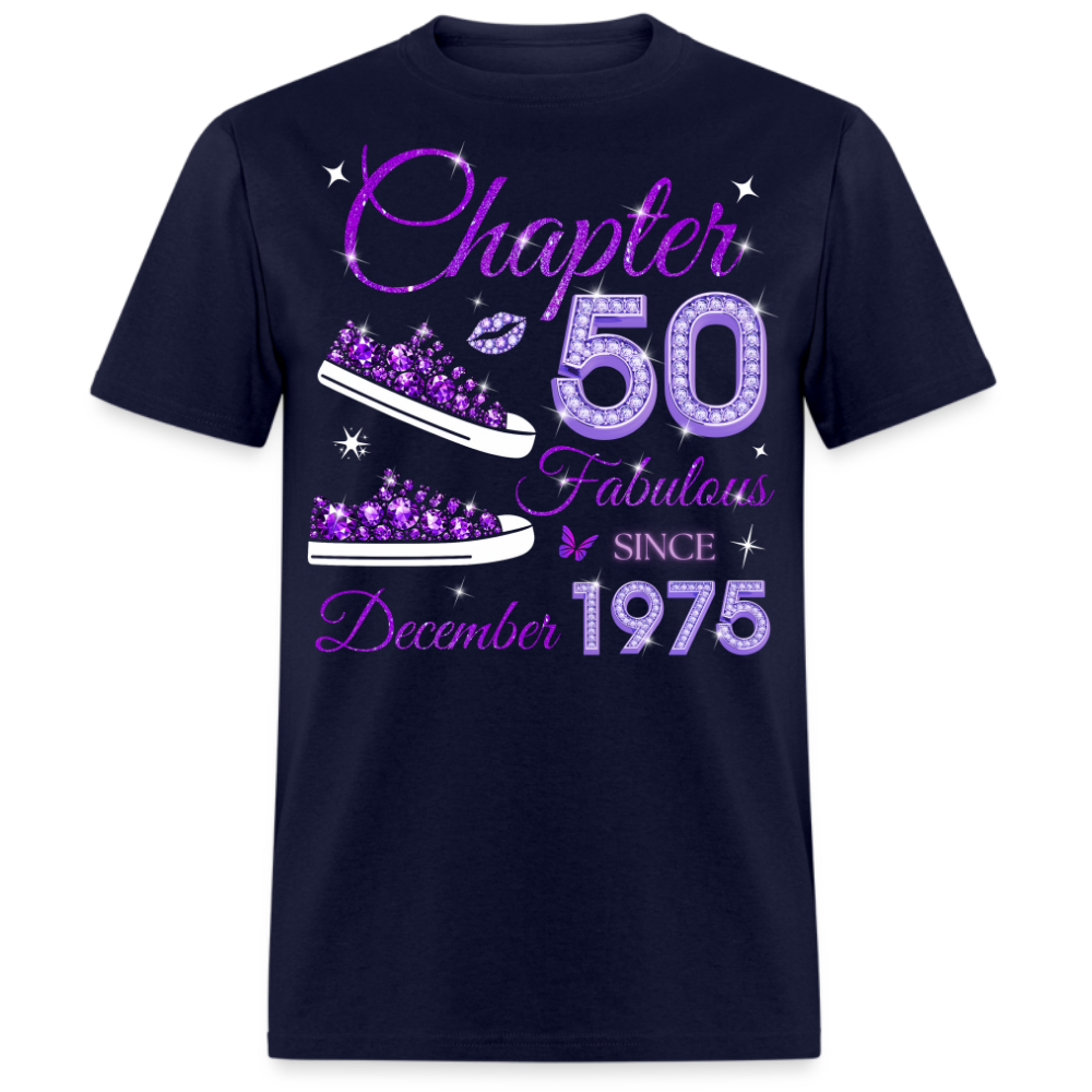CHAPTER 50 FAB SINCE DECEMBER 1975 (SNEAKER) UNISEX SHIRT