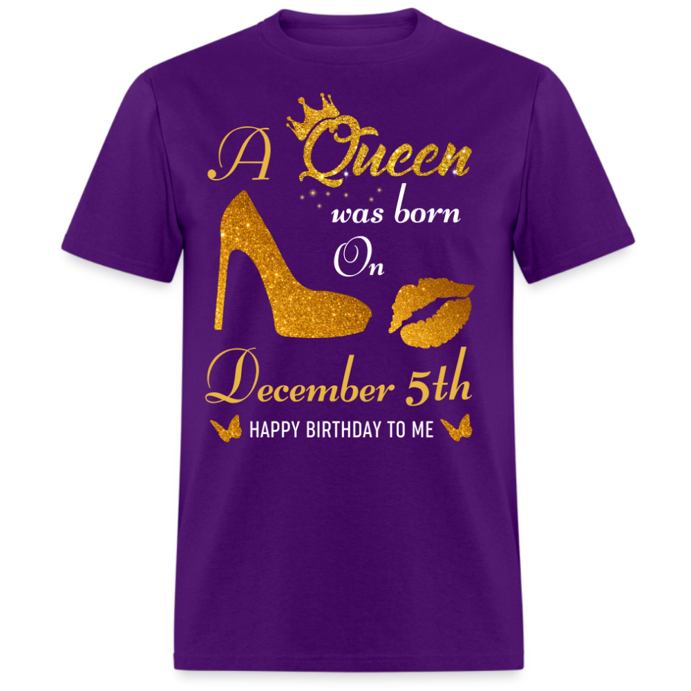 QUEEN 5TH DECEMBER UNISEX SHIRT