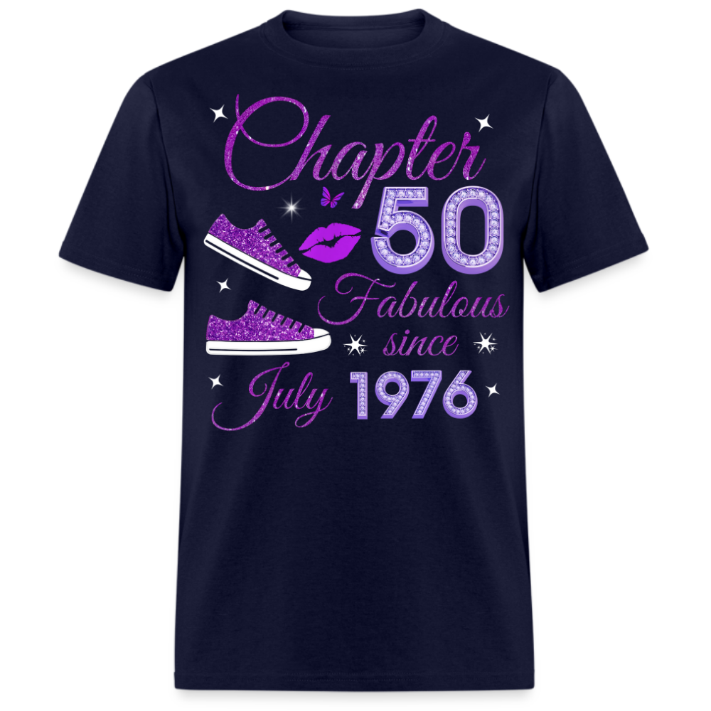 CHAPTER 50 FABULOUS SINCE JULY 1976 (SNEAKER) UNISEX SHIRT