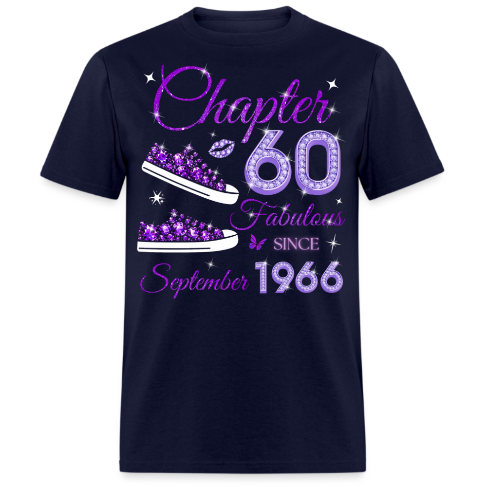 CHAPTER 60 FAB SINCE SEPTEMBER 1966 (SNEAKER) UNISEX SHIRT