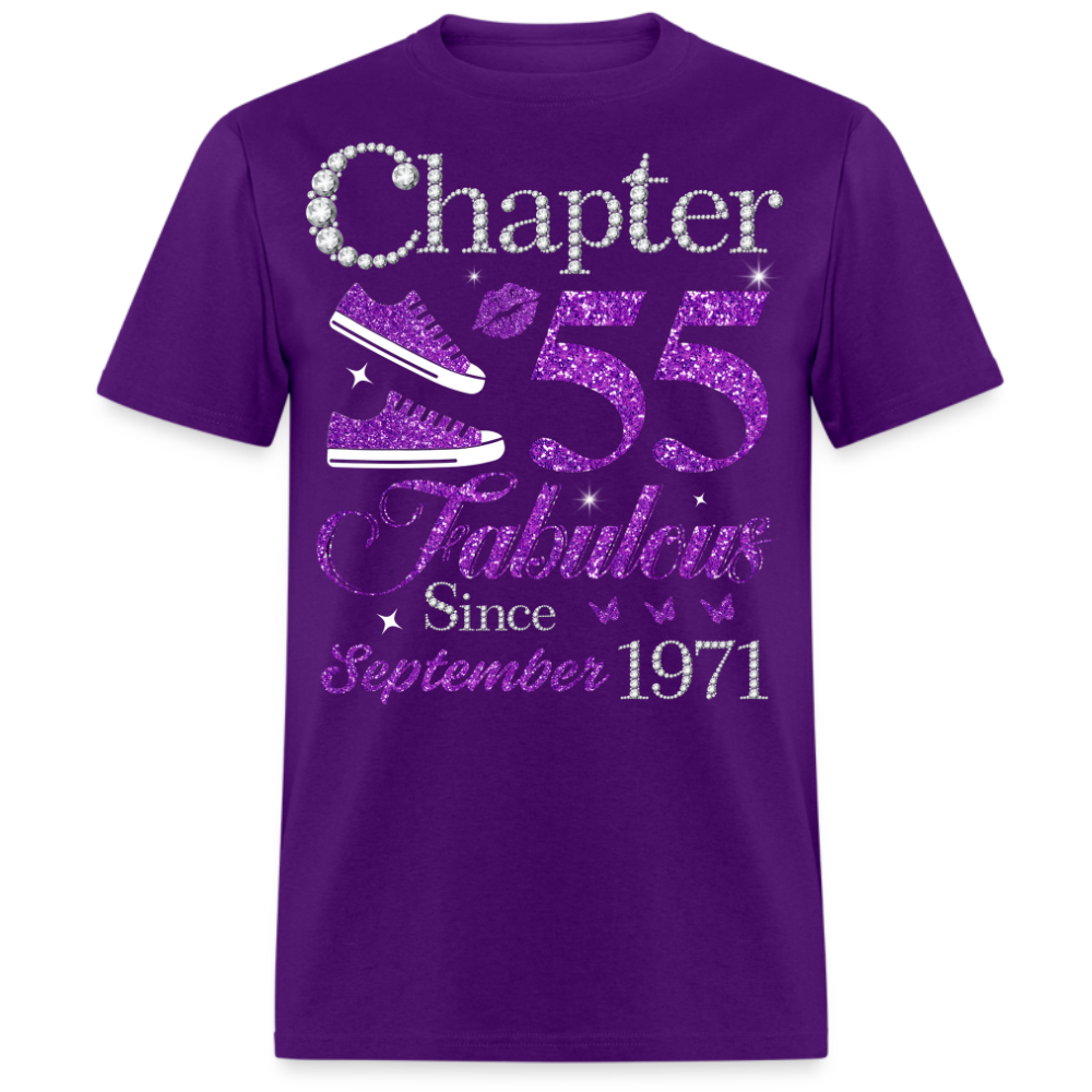 CHAPTER 55 FABULOUS SINCE SEPTEMBER 1971 UNISEX SHIRT