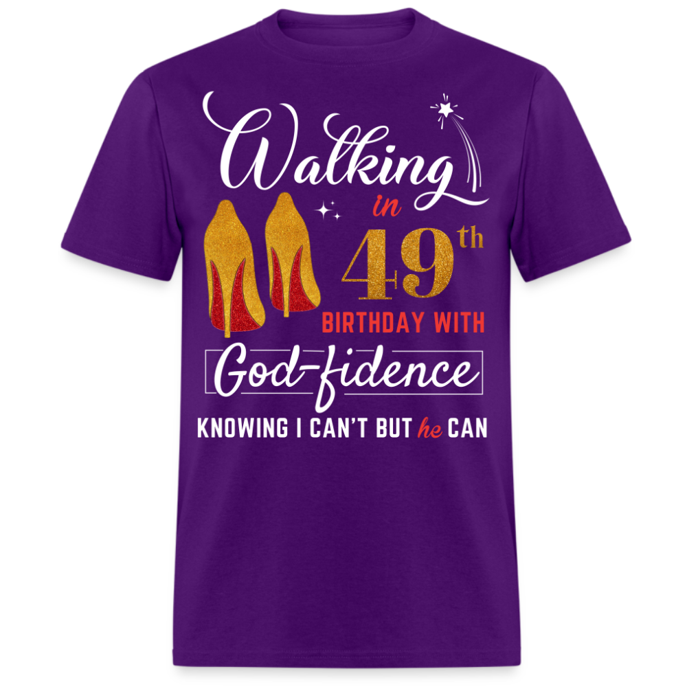 WALKING 49 GODFIDENCE UNISEX SHIRT