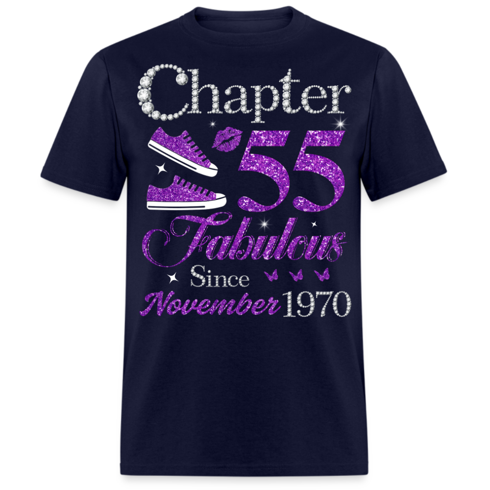 CHAPTER 55 FABULOUS SINCE NOVEMBER 1970 UNISEX SHIRT