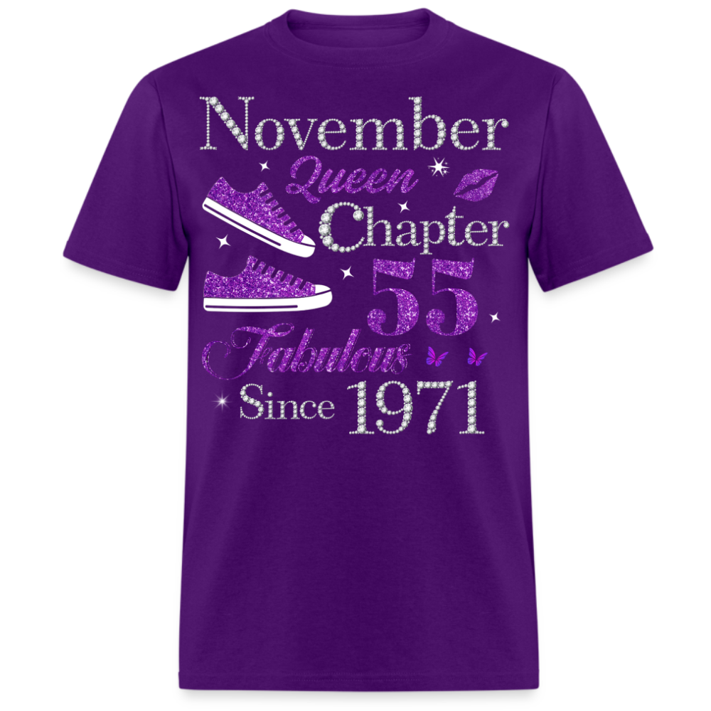 NOVEMBER QUEEN CHAPTER 55 FAB SINCE 1971 UNISEX SHIRT