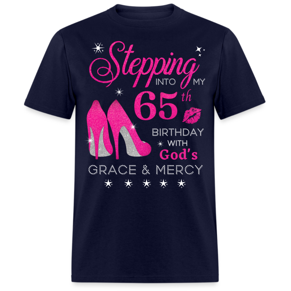 65TH BIRTHDAY WITH GOD'S GRACE & MERCY SHIRT