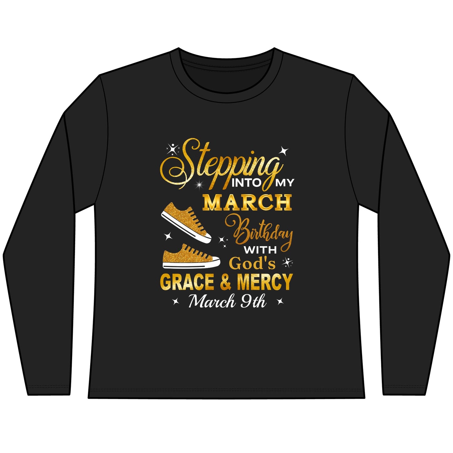9TH MARCH GOD'S GRACE WOMEN'S FULL SLEEVE SHIRT
