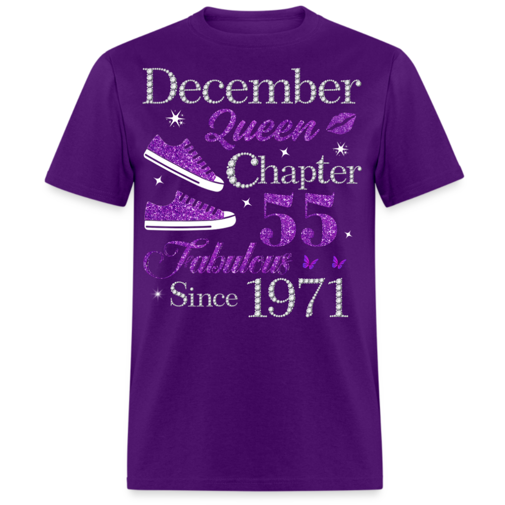 DECEMBER QUEEN CHAPTER 55 FAB SINCE 1971 UNISEX SHIRT
