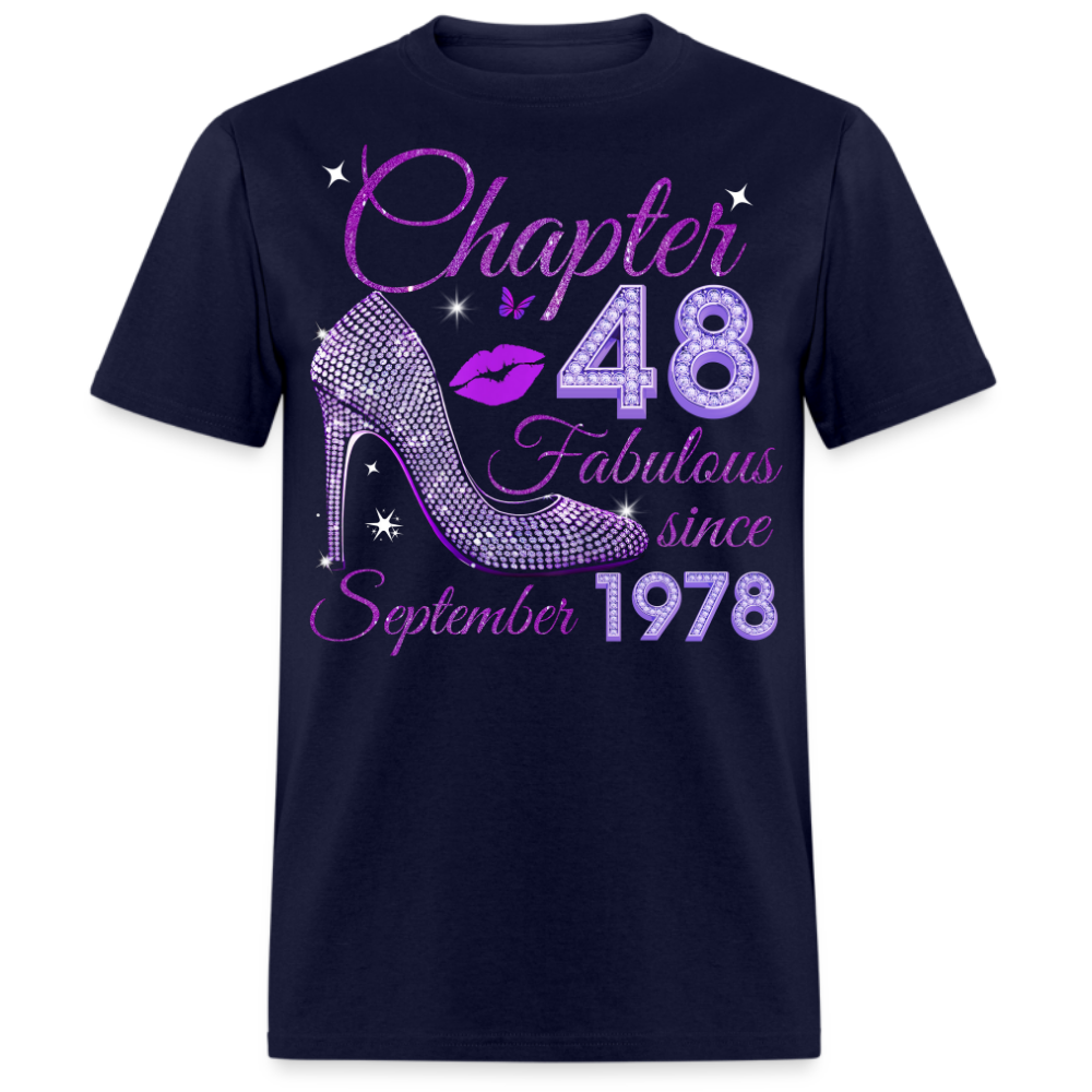CHAPTER 48 FABULOUS SINCE SEPTEMBER 1978 UNISEX SHIRT