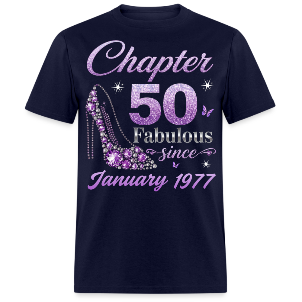 CHAPTER 50 FAB SINCE JANUARY 1977 UNISEX SHIRT
