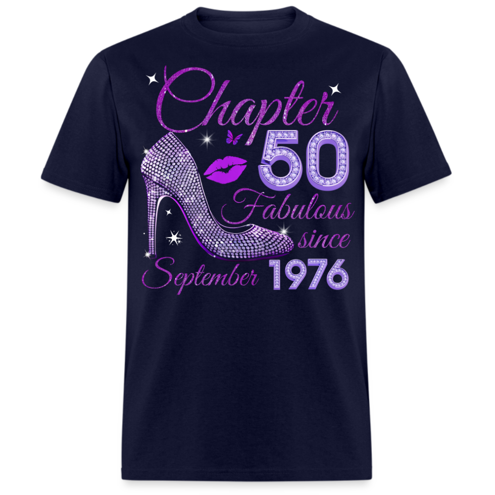 CHAPTER 50 FABULOUS SINCE SEPTEMBER 1976 UNISEX SHIRT