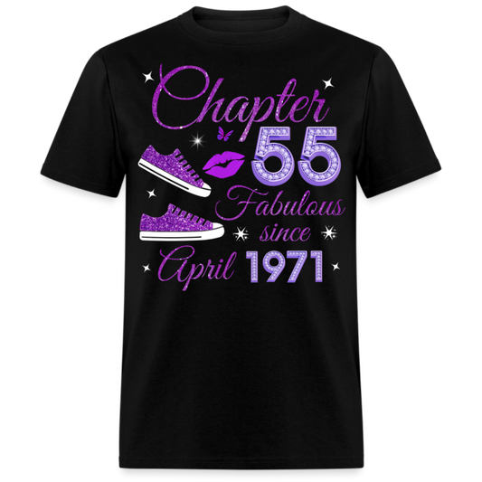CHAPTER 55 FABULOUS SINCE APRIL 1971 (SNEAKER) UNISEX SHIRT