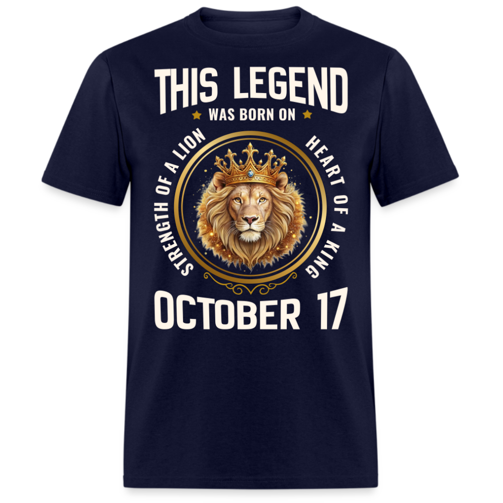 LEGEND OCTOBER 17 KING SHIRT