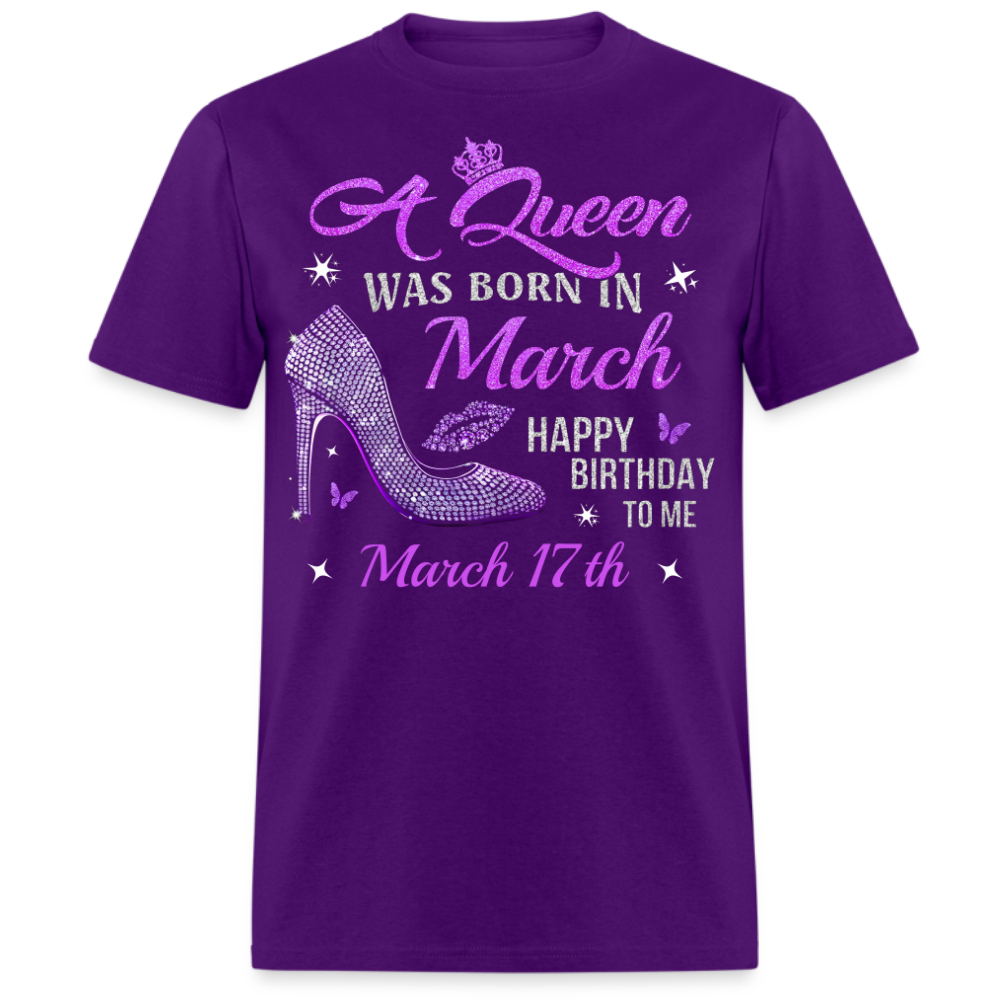QUEEN 17TH MARCH UNISEX SHIRT