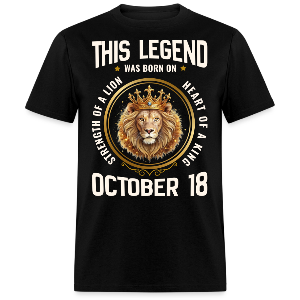 LEGEND OCTOBER 18 KING SHIRT