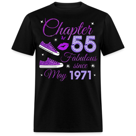 CHAPTER 55 FABULOUS SINCE MAY 1971 (SNEAKER) UNISEX SHIRT