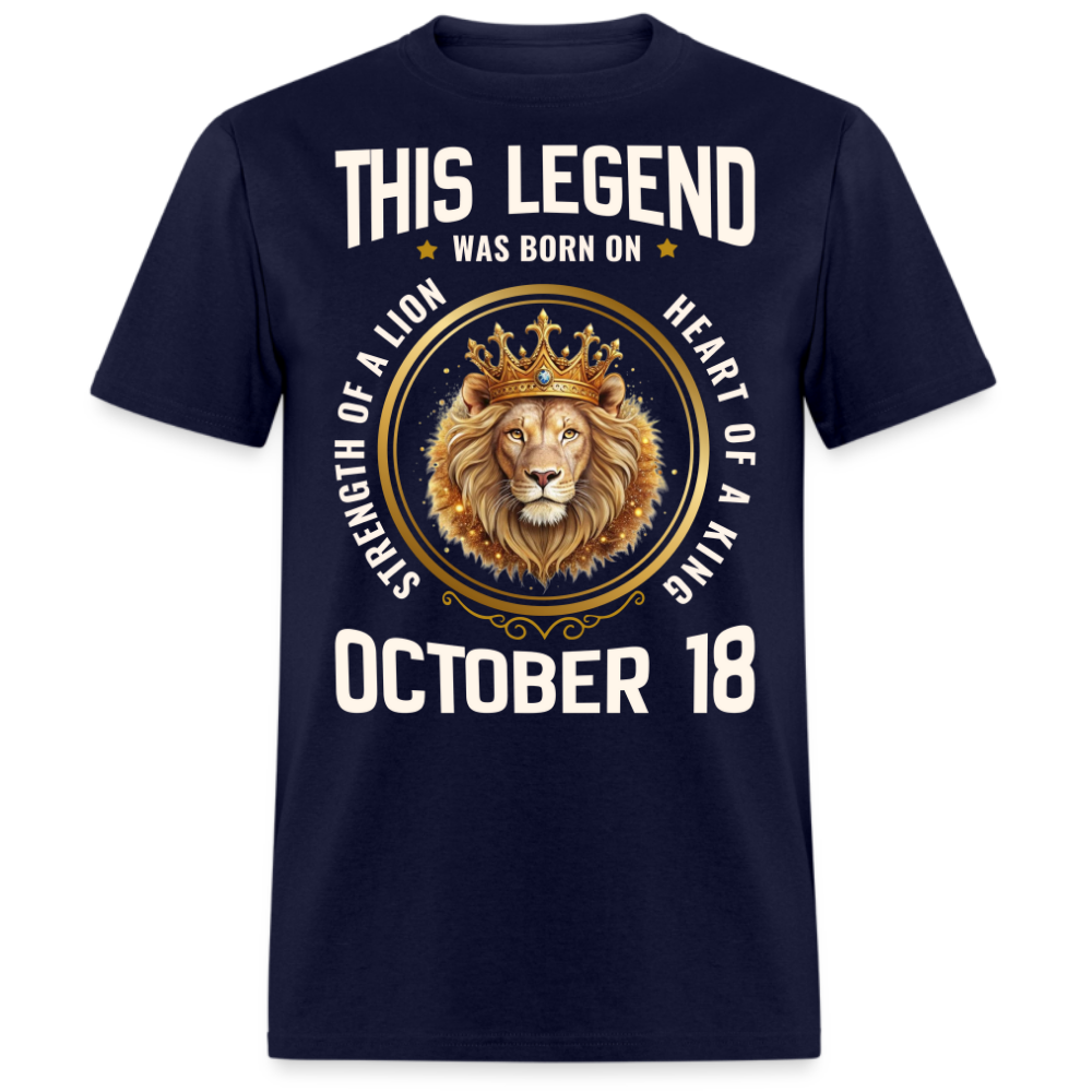 LEGEND OCTOBER 18 KING SHIRT