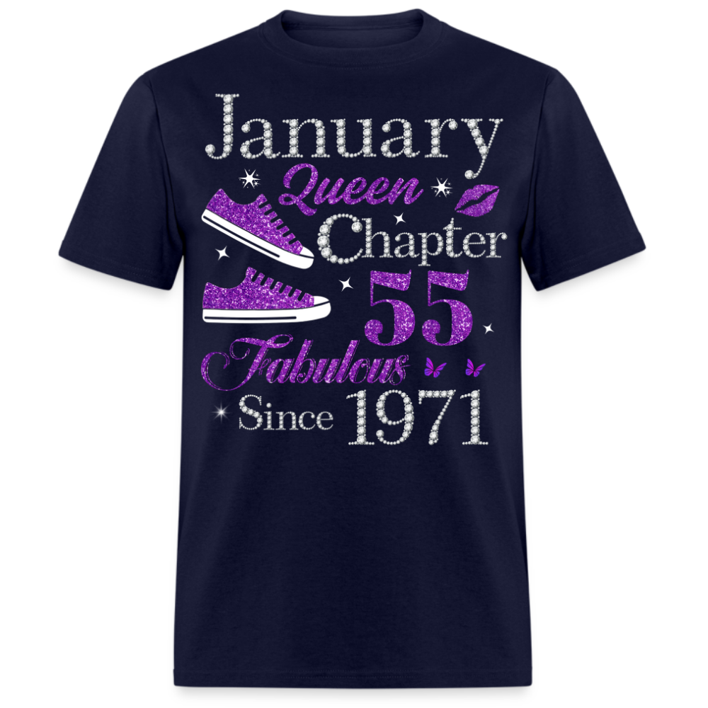 JANUARY QUEEN CHAPTER 55 FAB SINCE 1971 UNISEX SHIRT