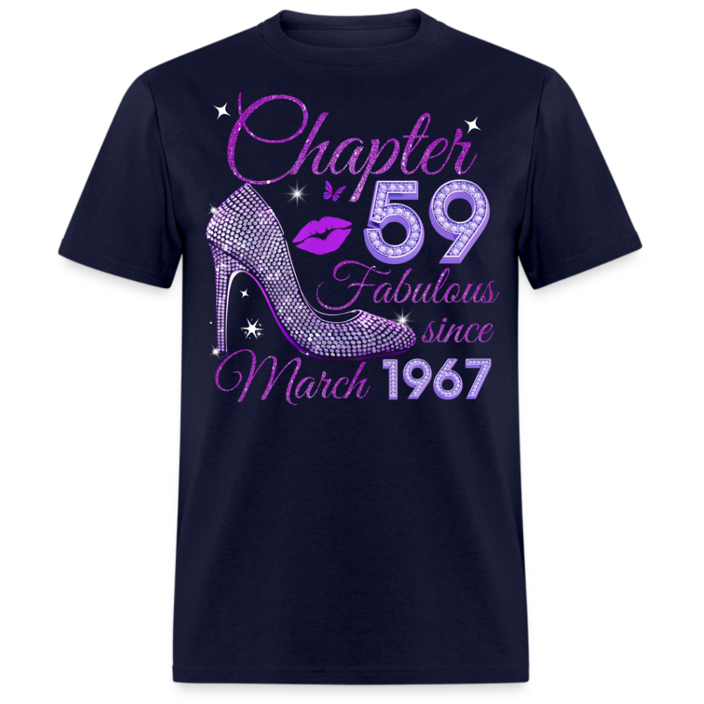 CHAPTER 59 FABULOUS SINCE MARCH 1967 UNISEX SHIRT