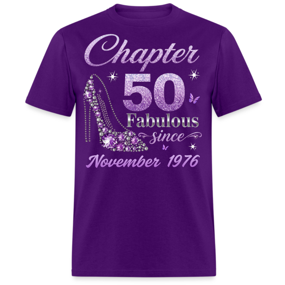 CHAPTER 50 FAB SINCE NOVEMBER 1976 UNISEX SHIRT
