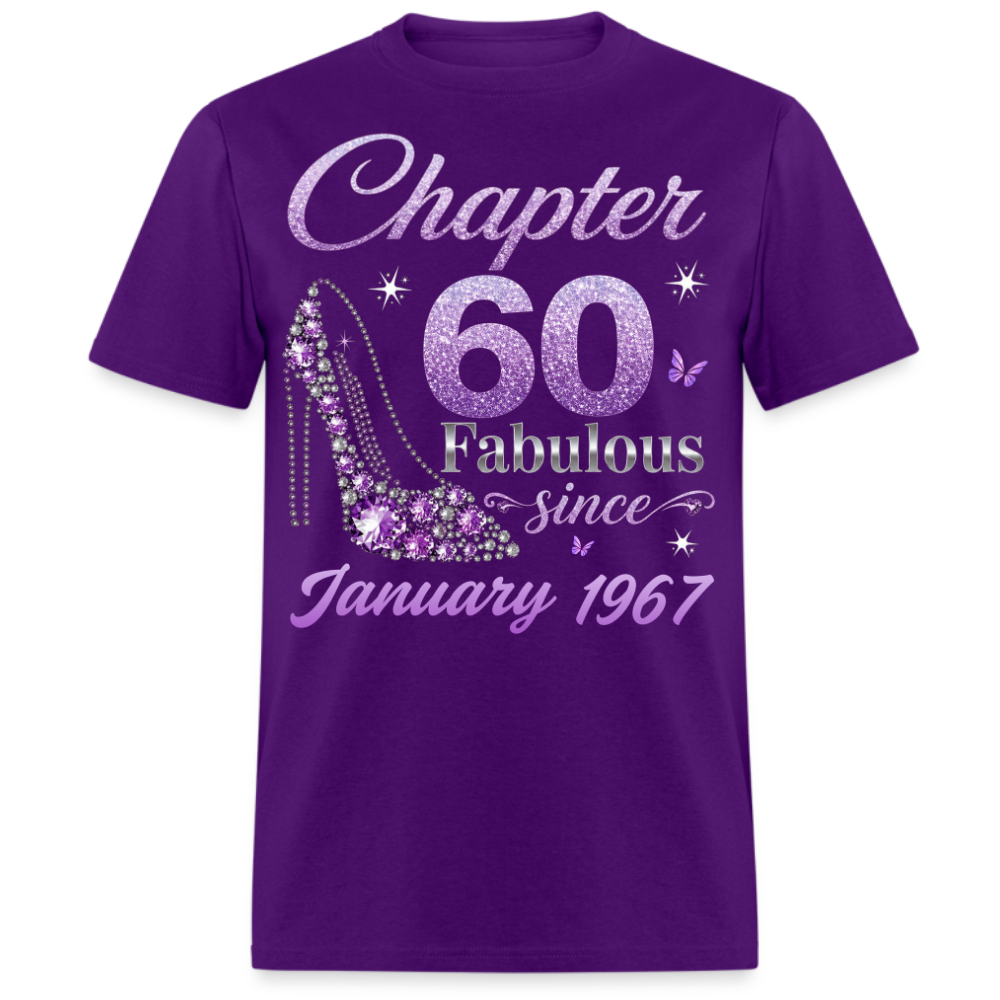 CHAPTER 60 FAB SINCE JANUARY 1967 UNISEX SHIRT