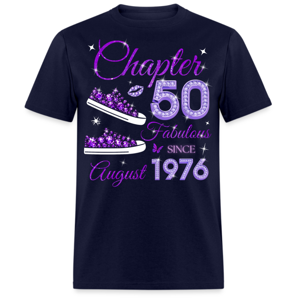 CHAPTER 50 FAB SINCE AUGUST 1976 (SNEAKER) UNISEX SHIRT