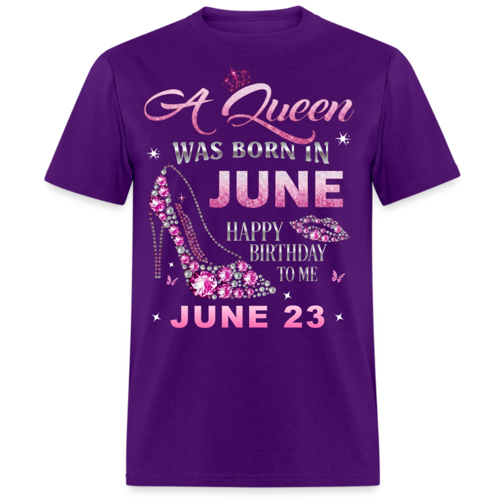 23RD JUNE QUEEN BIRTHDAY UNISEX SHIRT