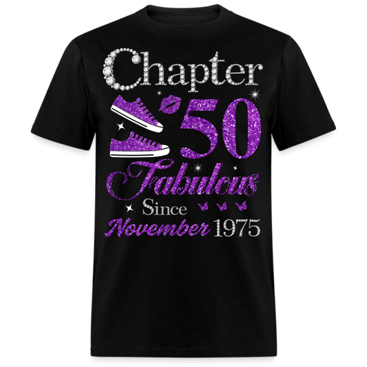 CHAPTER 50 FABULOUS SINCE NOVEMBER 1975 UNISEX SHIRT