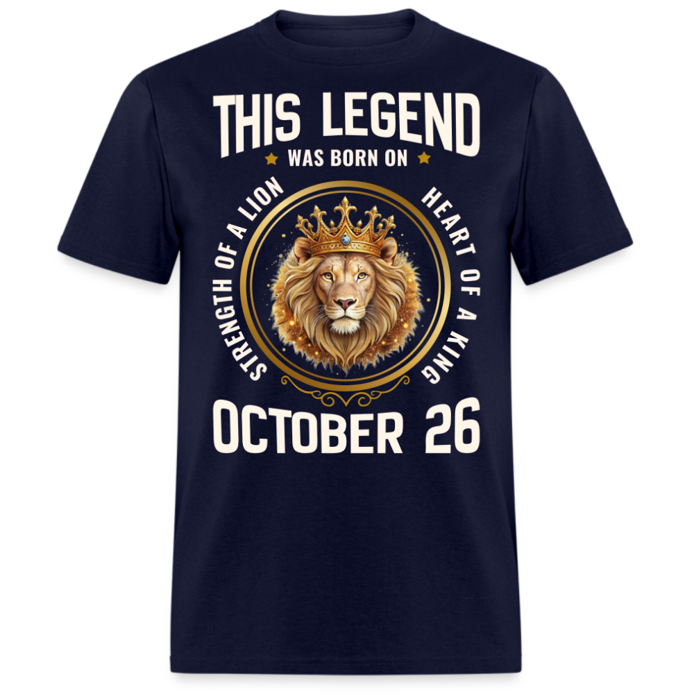 LEGEND OCTOBER 26 KING SHIRT