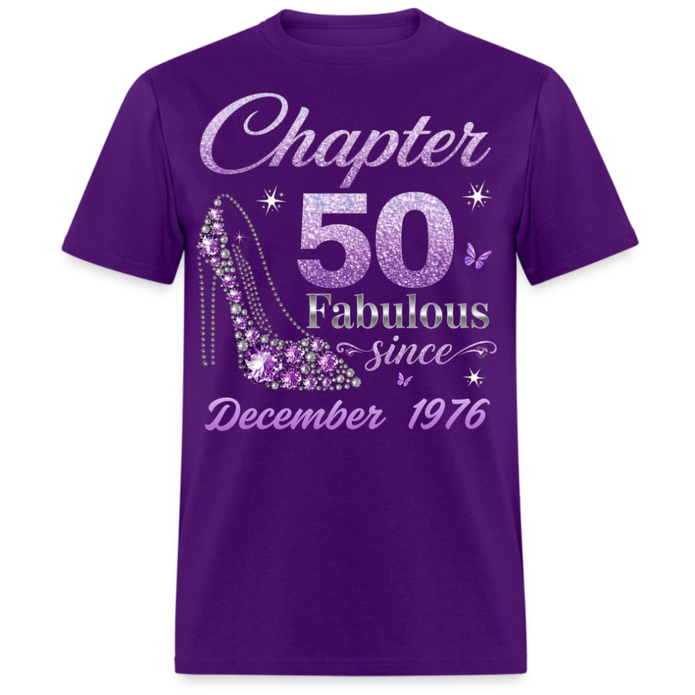 CHAPTER 50 FAB SINCE DECEMBER 1976 UNISEX SHIRT