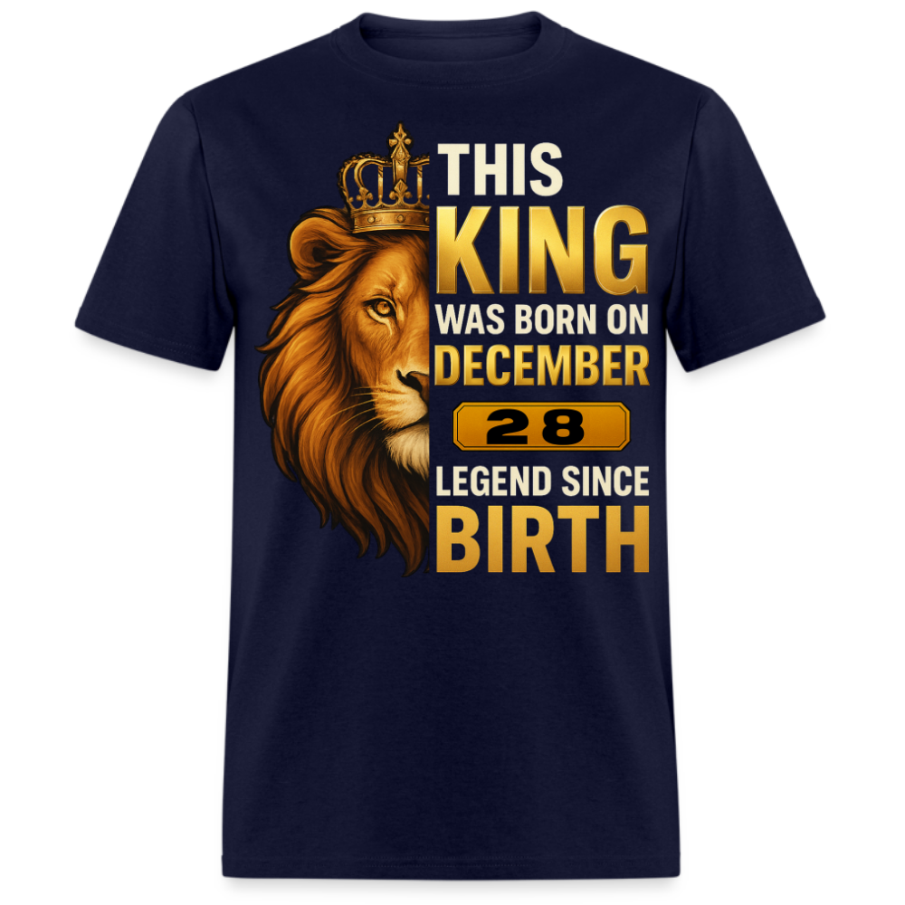 THIS KING WAS BORN ON 28 DECEMBER SHIRT