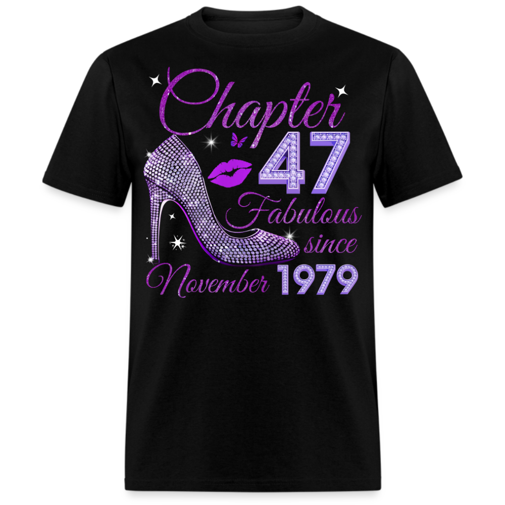 CHAPTER 47 FABULOUS SINCE NOVEMBER 1979 UNISEX SHIRT