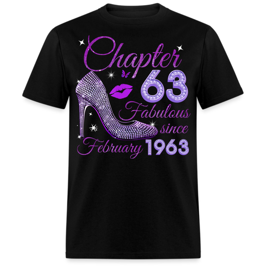 CHAPTER 63 FABULOUS SINCE FEBRUARY 1963 UNISEX SHIRT