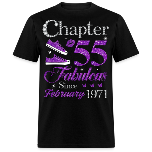 CHAPTER 55 FABULOUS SINCE FEBRUARY 1971 UNISEX SHIRT
