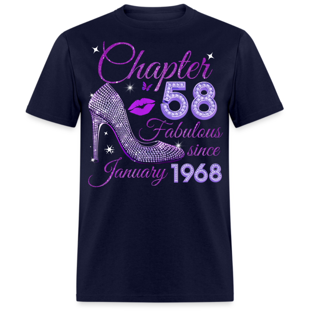 CHAPTER 58 FABULOUS SINCE JANUARY 1968 UNISEX SHIRT