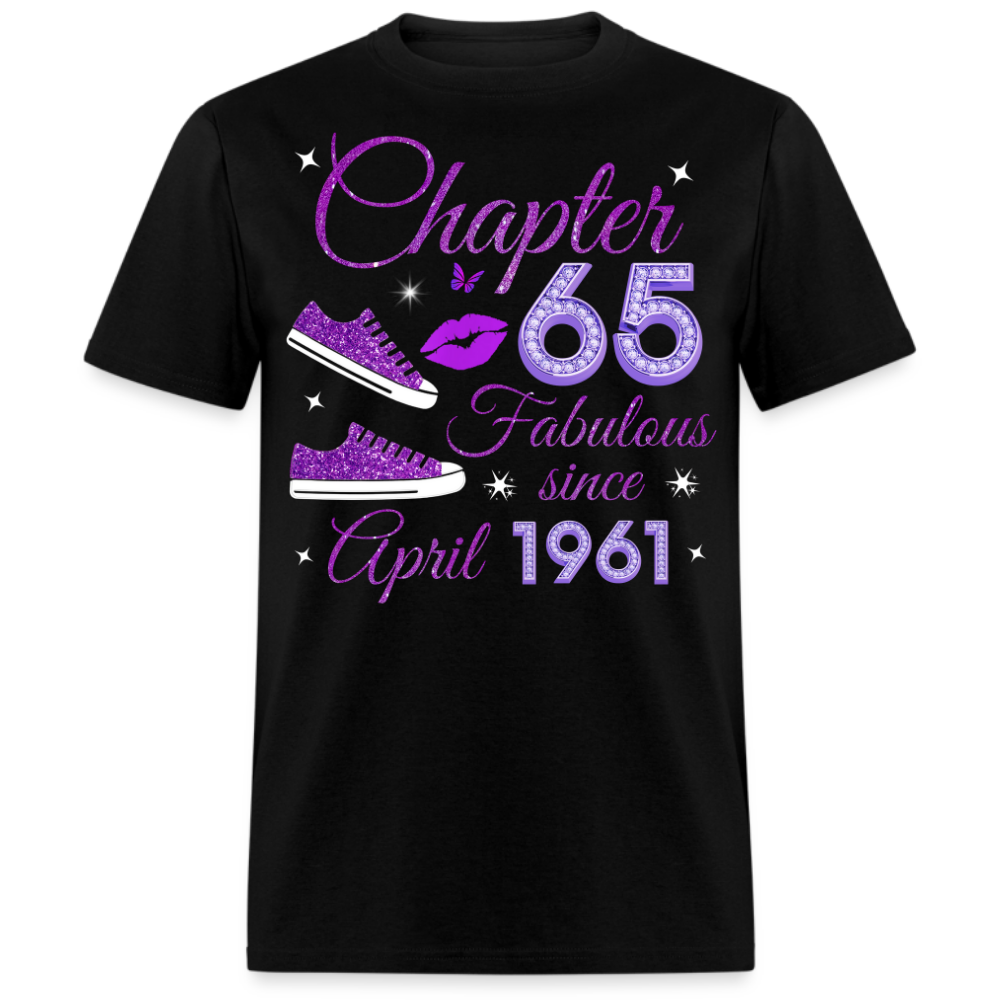 CHAPTER 65 FABULOUS SINCE APRIL 1961 (SNEAKER) UNISEX SHIRT