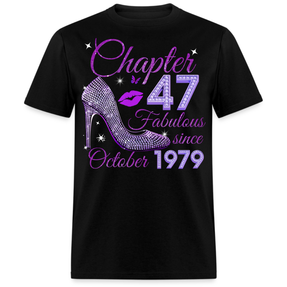 CHAPTER 47 FABULOUS SINCE OCTOBER 1979 UNISEX SHIRT