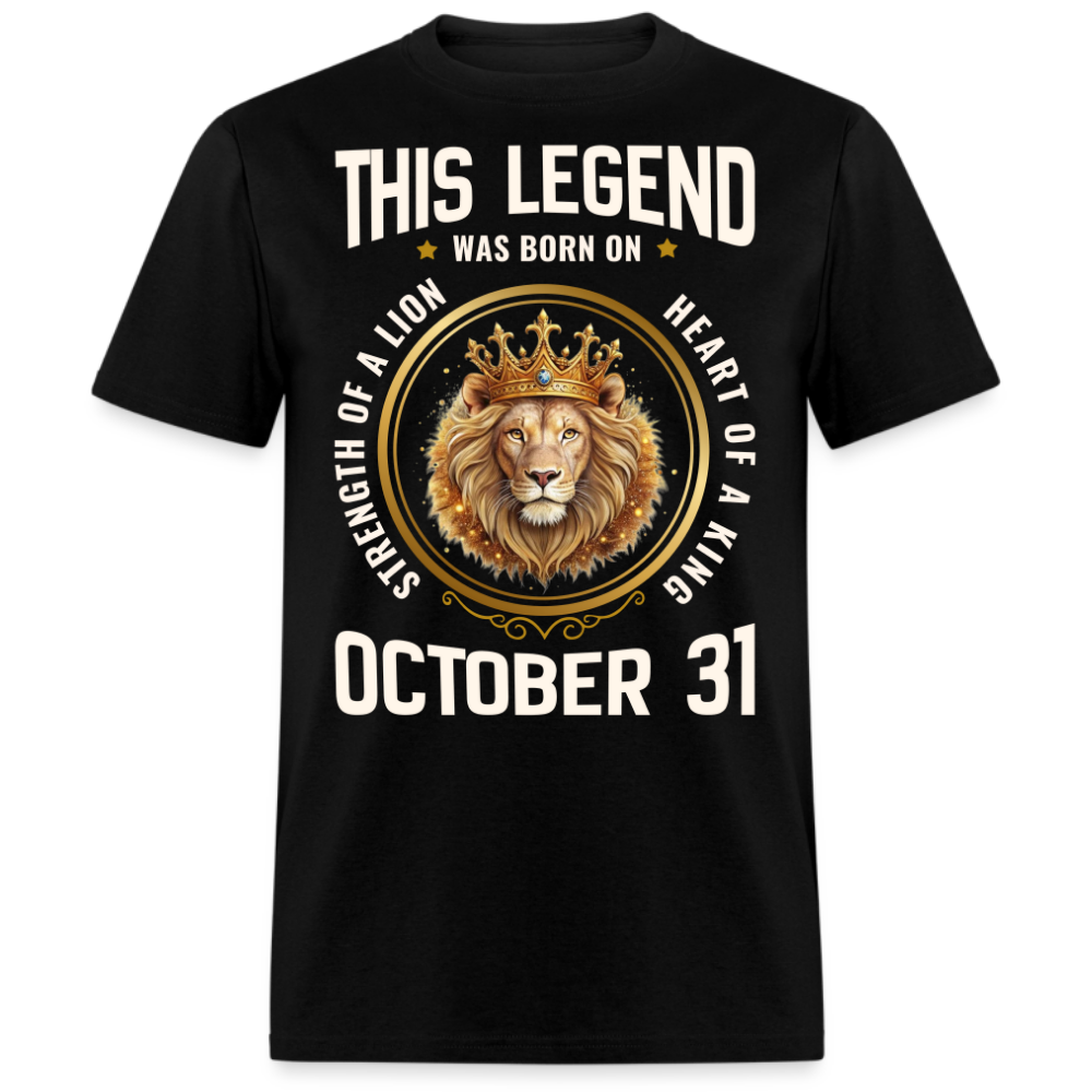 LEGEND OCTOBER 31 KING SHIRT