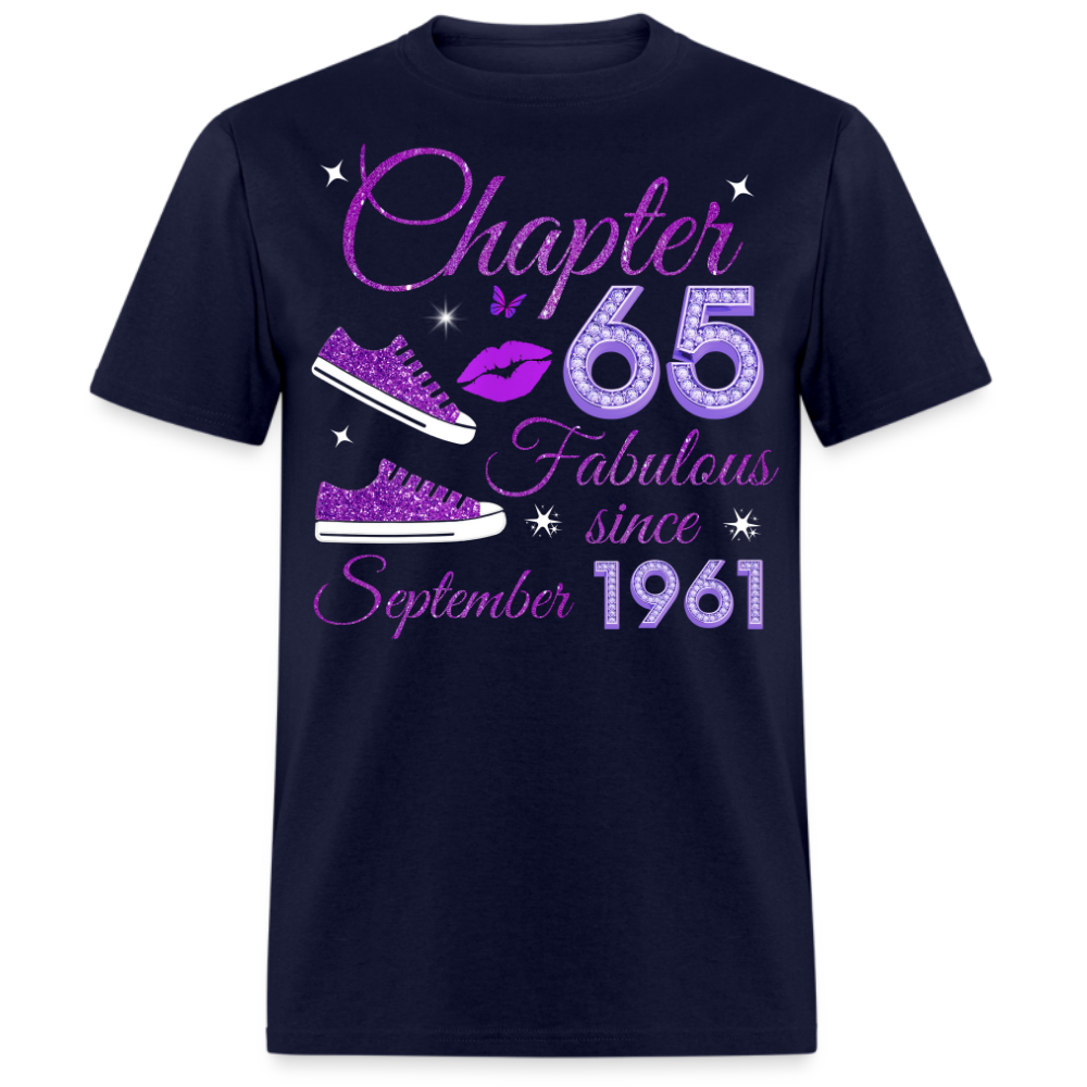 CHAPTER 65 FABULOUS SINCE SEPTEMBER 1961 (SNEAKER) UNISEX SHIRT