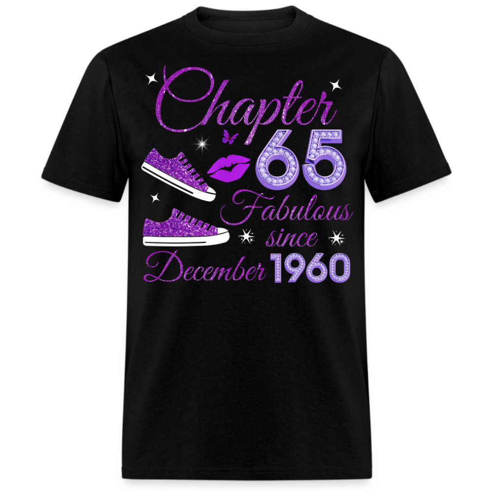 CHAPTER 65 FABULOUS SINCE DECEMBER 1960 (SNEAKER) UNISEX SHIRT