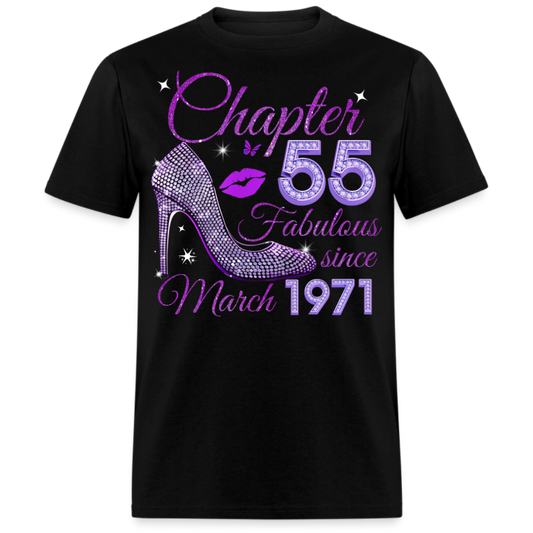 CHAPTER 55 FABULOUS SINCE MARCH 1971 UNISEX SHIRT