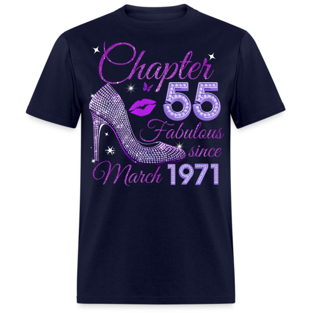 CHAPTER 55 FABULOUS SINCE MARCH 1971 UNISEX SHIRT